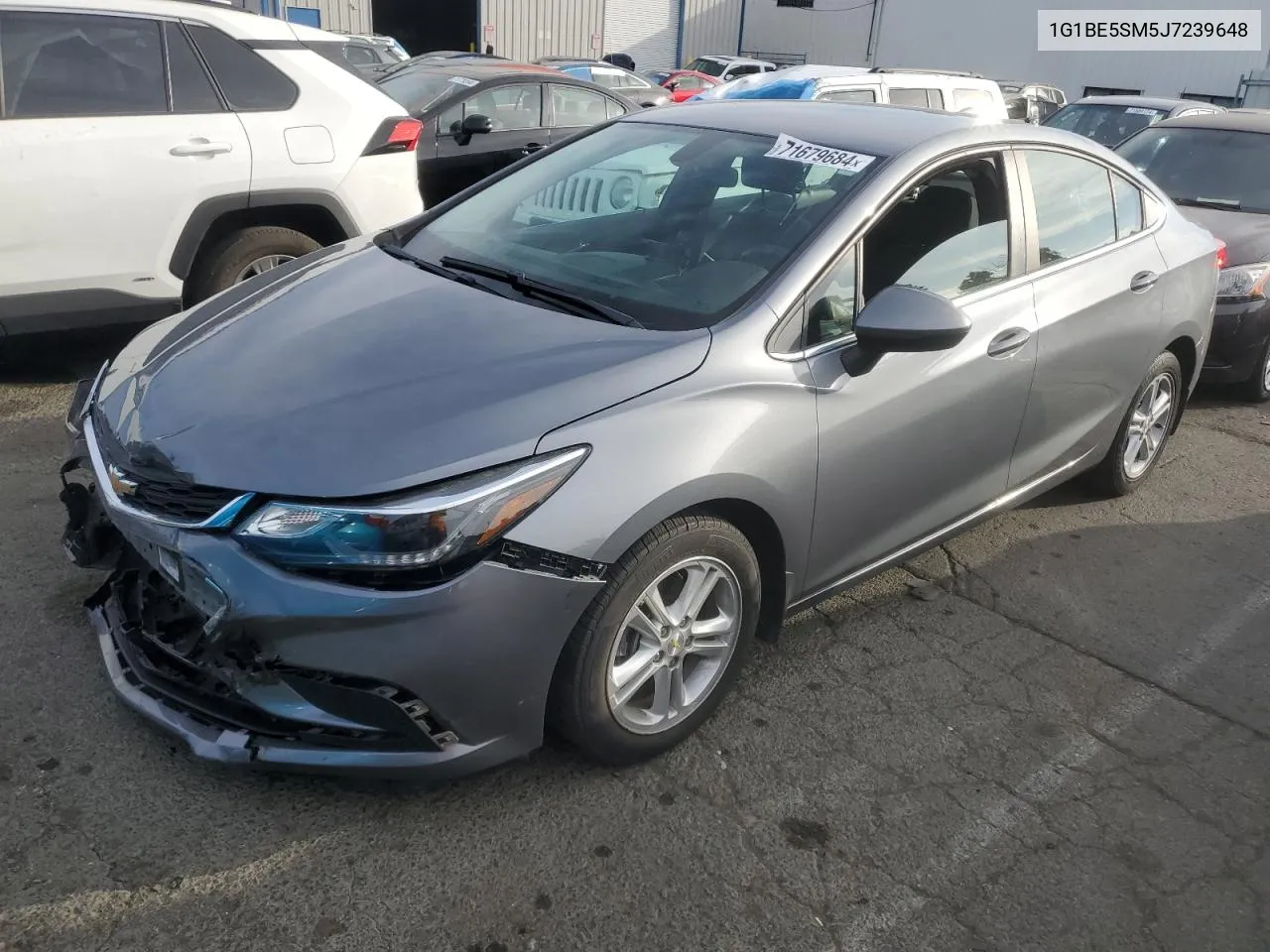 2018 Chevrolet Cruze Lt VIN: 1G1BE5SM5J7239648 Lot: 71679684