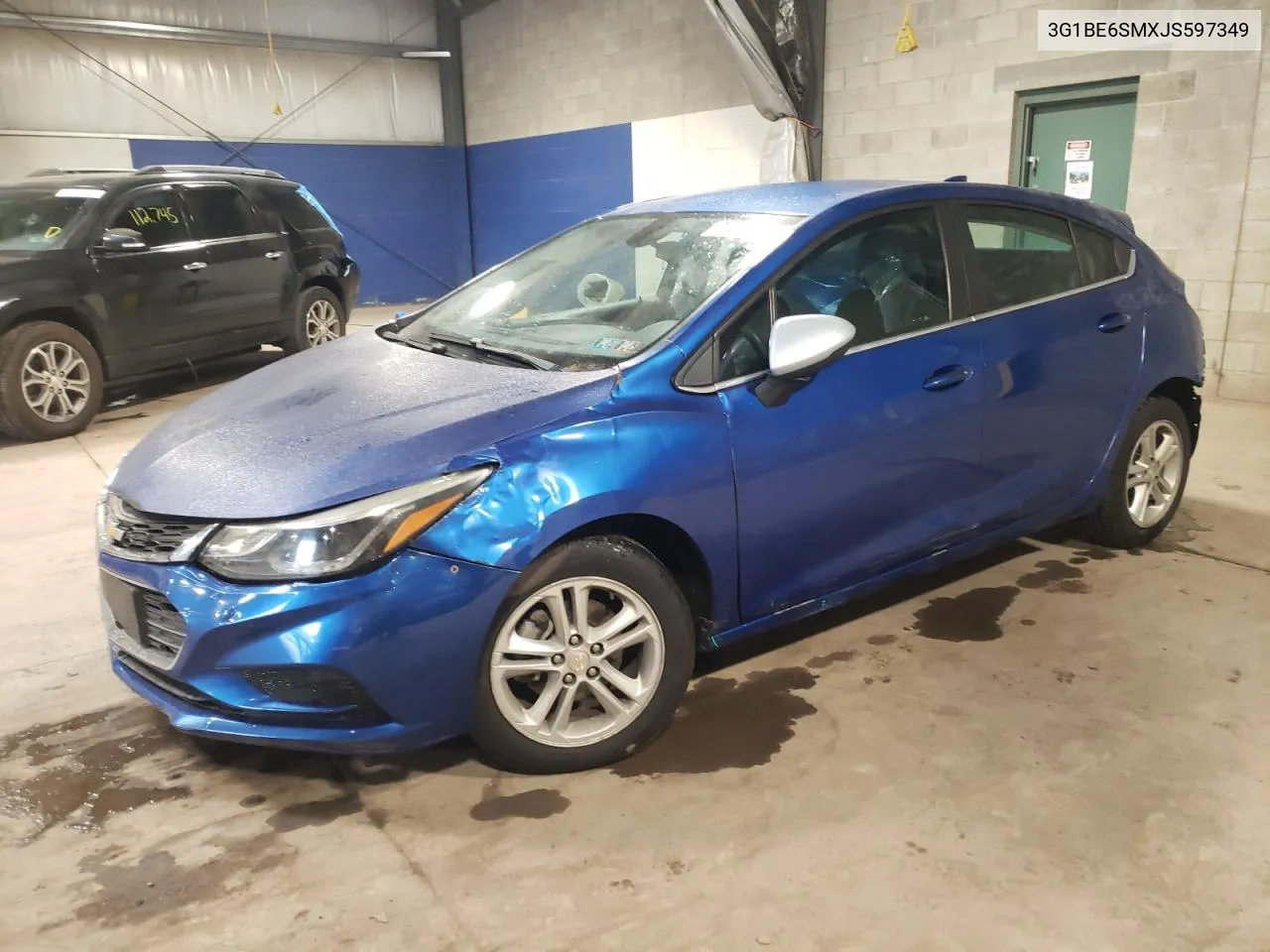 2018 Chevrolet Cruze Lt VIN: 3G1BE6SMXJS597349 Lot: 71739364