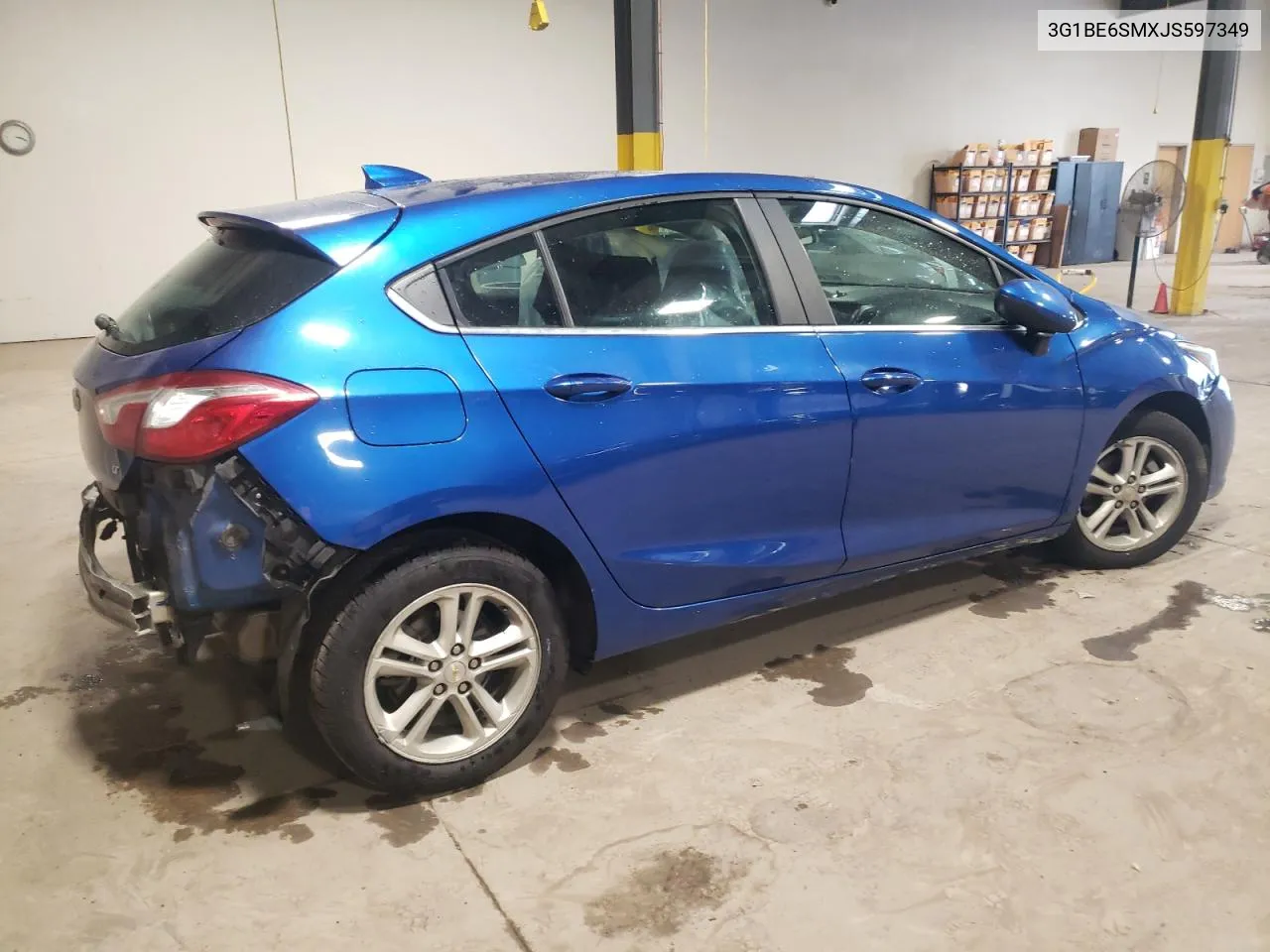 3G1BE6SMXJS597349 2018 Chevrolet Cruze Lt