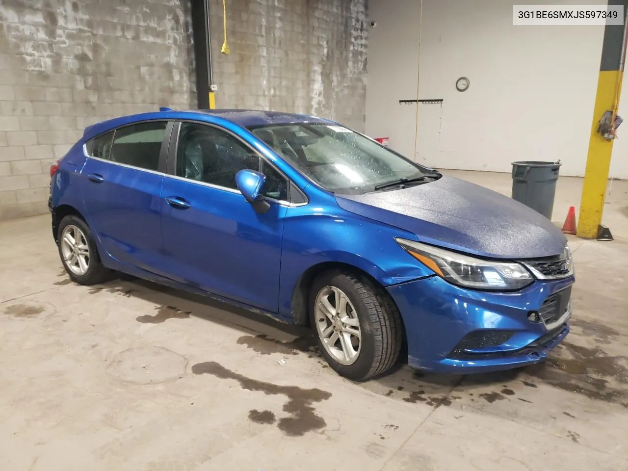 3G1BE6SMXJS597349 2018 Chevrolet Cruze Lt