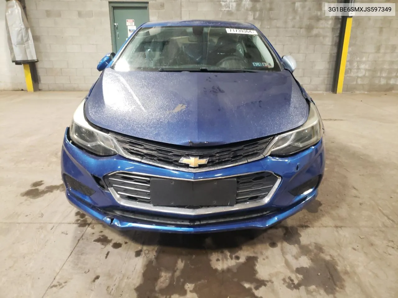 3G1BE6SMXJS597349 2018 Chevrolet Cruze Lt