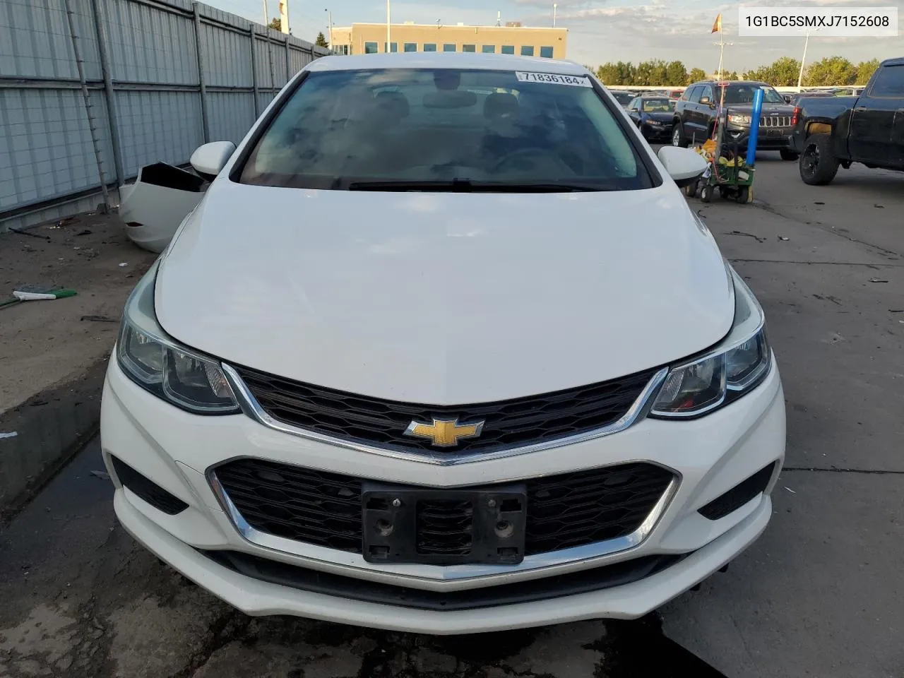 2018 Chevrolet Cruze Ls VIN: 1G1BC5SMXJ7152608 Lot: 71836184