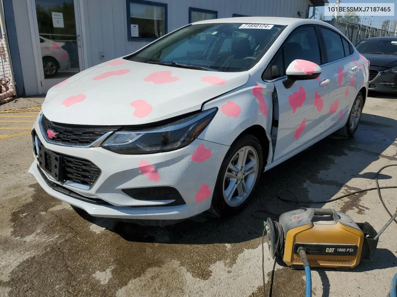 2018 Chevrolet Cruze Lt VIN: 1G1BE5SMXJ7187465 Lot: 71850124