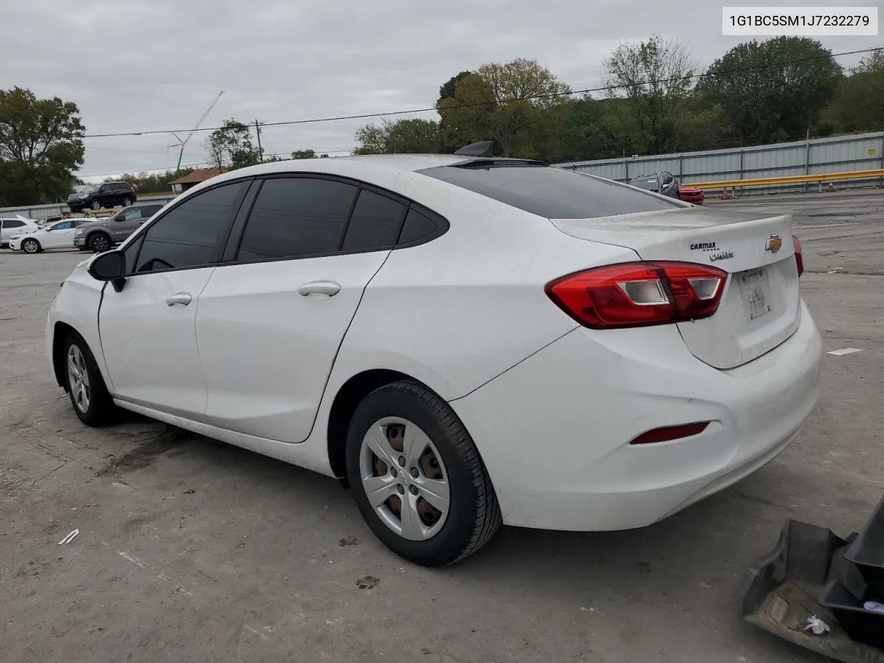 2018 Chevrolet Cruze Ls VIN: 1G1BC5SM1J7232279 Lot: 71883424