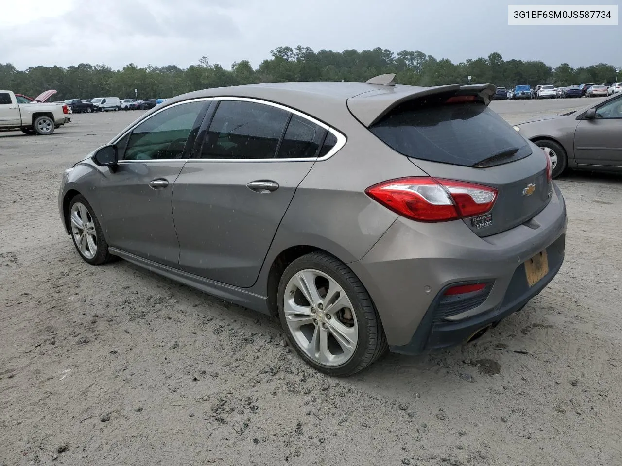 3G1BF6SM0JS587734 2018 Chevrolet Cruze Premier