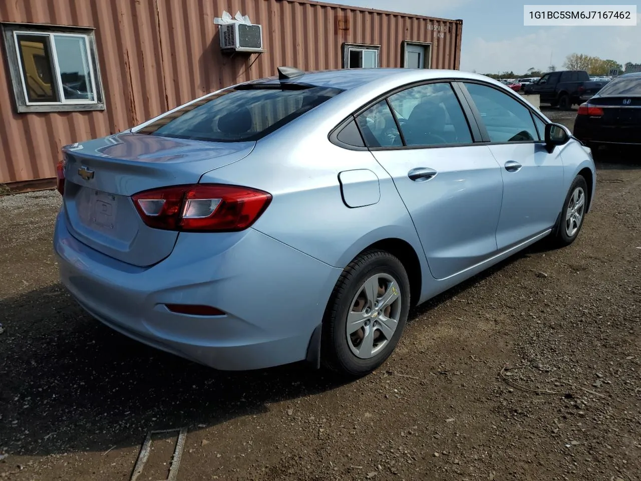 2018 Chevrolet Cruze Ls VIN: 1G1BC5SM6J7167462 Lot: 72100734