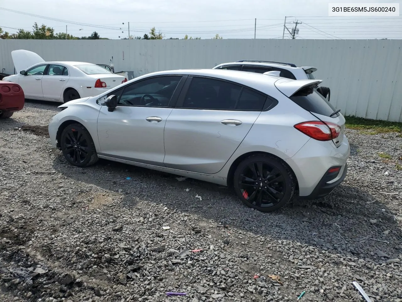 2018 Chevrolet Cruze Lt VIN: 3G1BE6SM5JS600240 Lot: 72128254