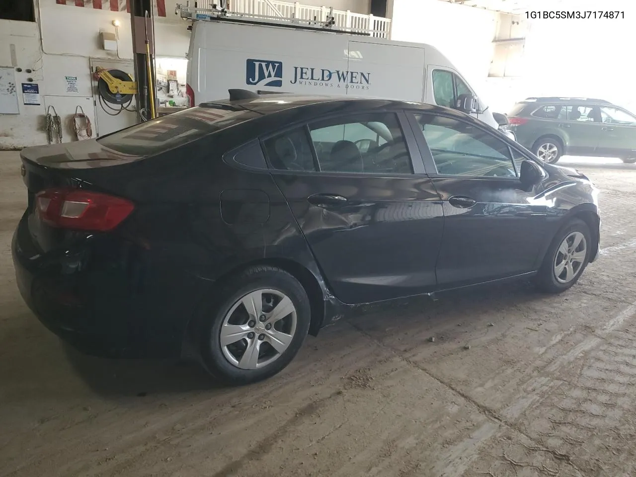 2018 Chevrolet Cruze Ls VIN: 1G1BC5SM3J7174871 Lot: 72180474