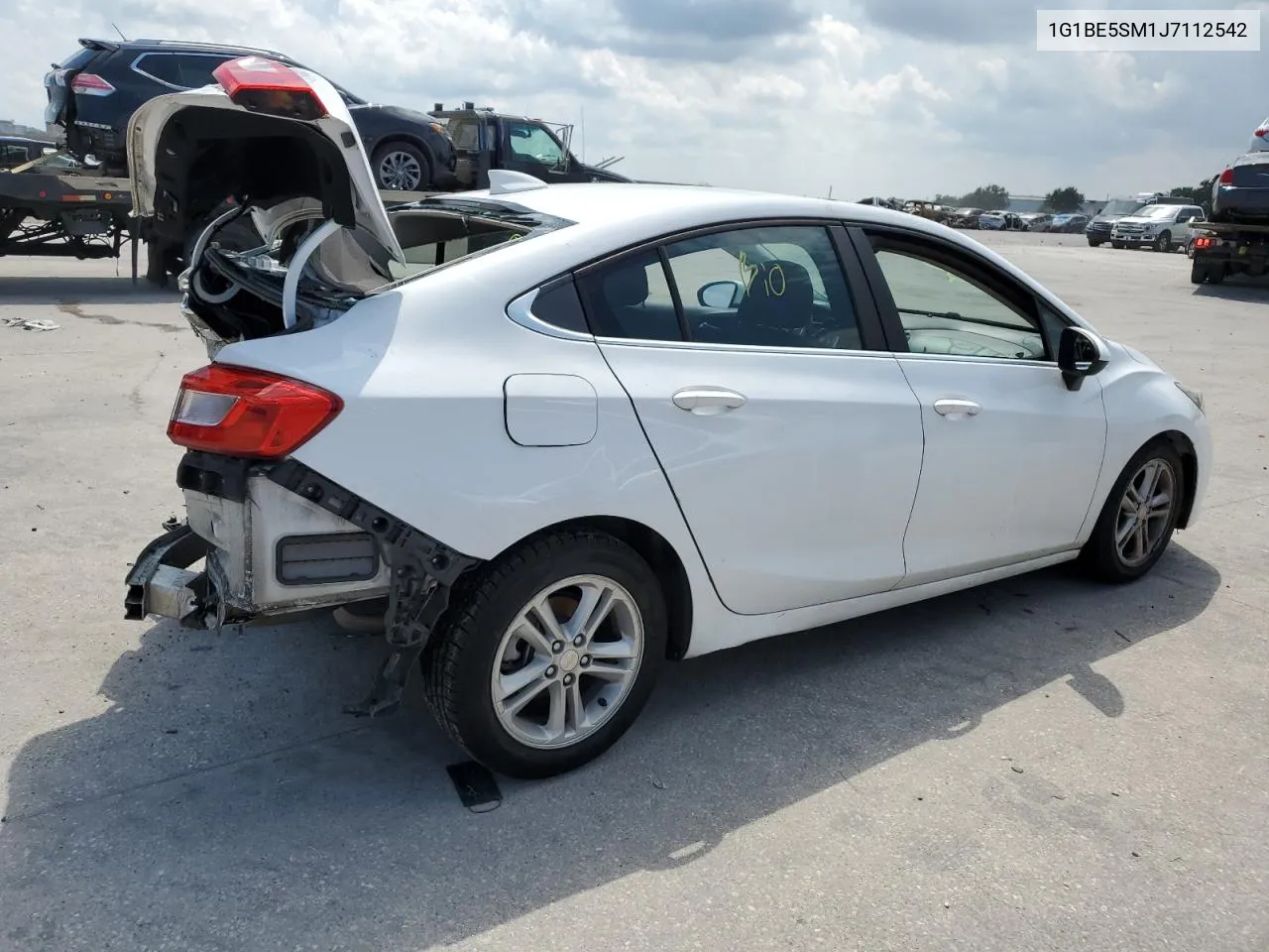 2018 Chevrolet Cruze Lt VIN: 1G1BE5SM1J7112542 Lot: 72187034