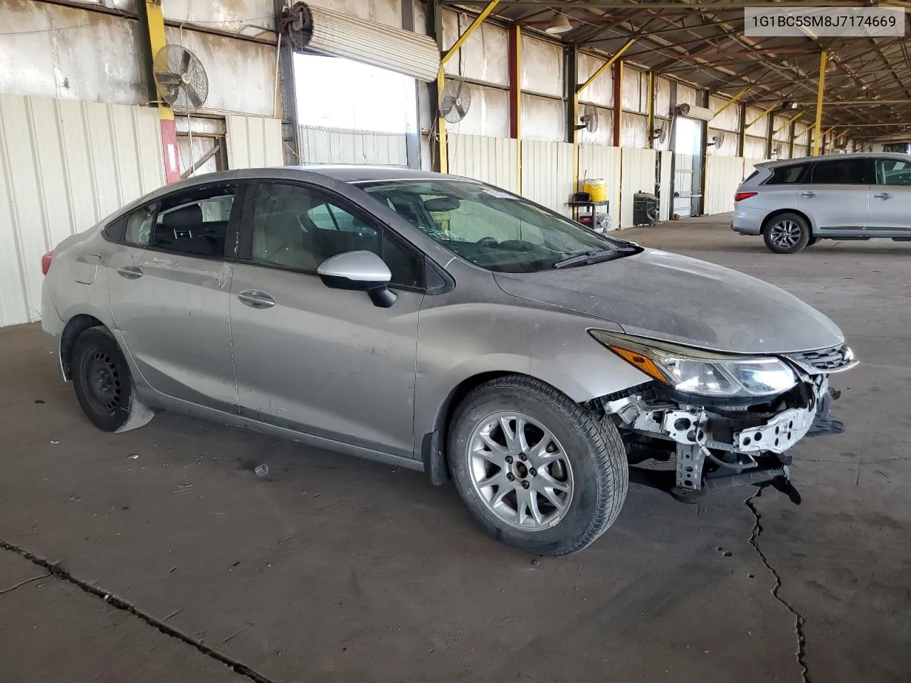 1G1BC5SM8J7174669 2018 Chevrolet Cruze Ls