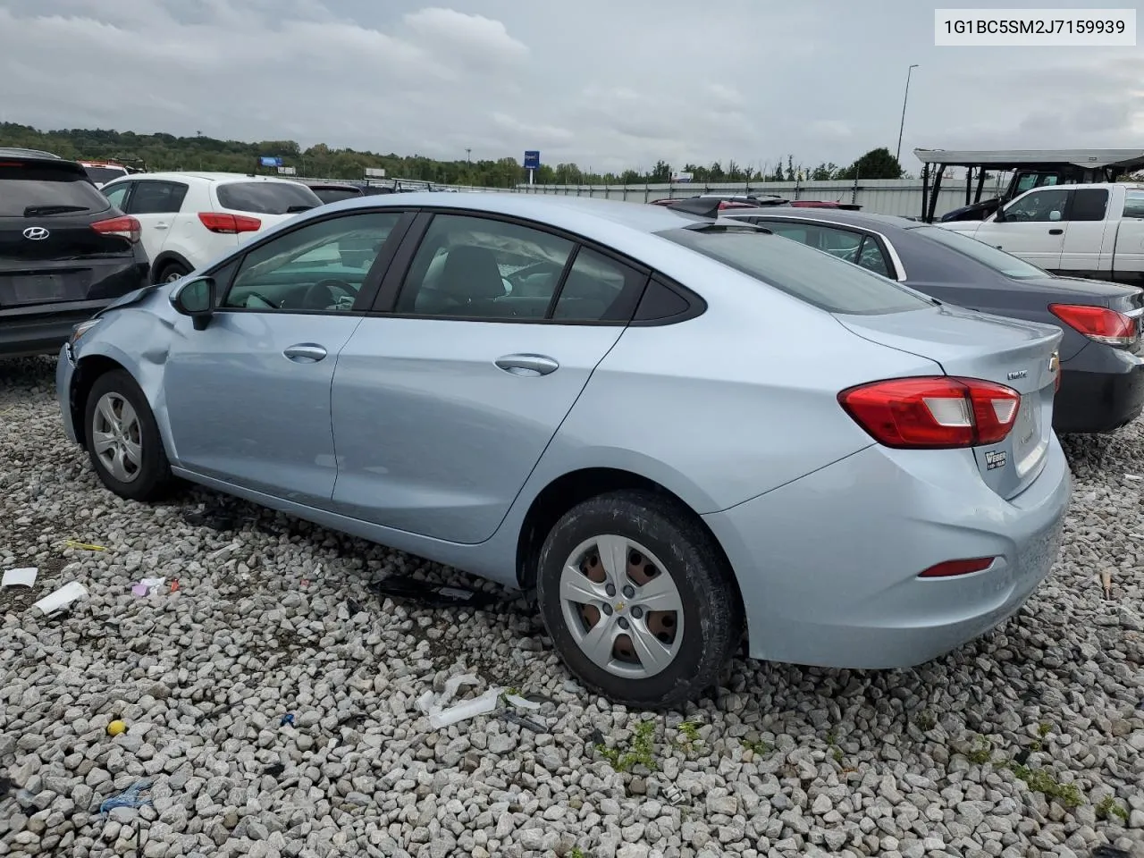 1G1BC5SM2J7159939 2018 Chevrolet Cruze Ls