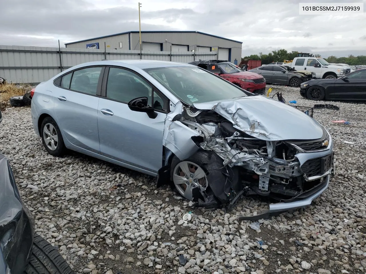 1G1BC5SM2J7159939 2018 Chevrolet Cruze Ls