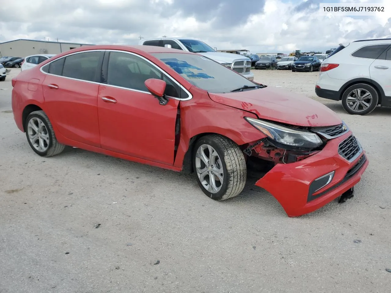 1G1BF5SM6J7193762 2018 Chevrolet Cruze Premier