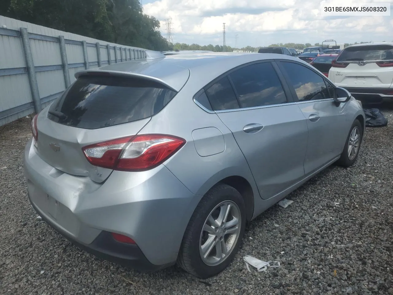 2018 Chevrolet Cruze Lt VIN: 3G1BE6SMXJS608320 Lot: 72511294