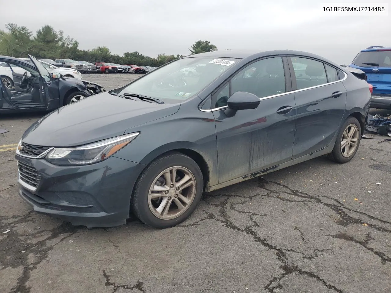 2018 Chevrolet Cruze Lt VIN: 1G1BE5SMXJ7214485 Lot: 72532454