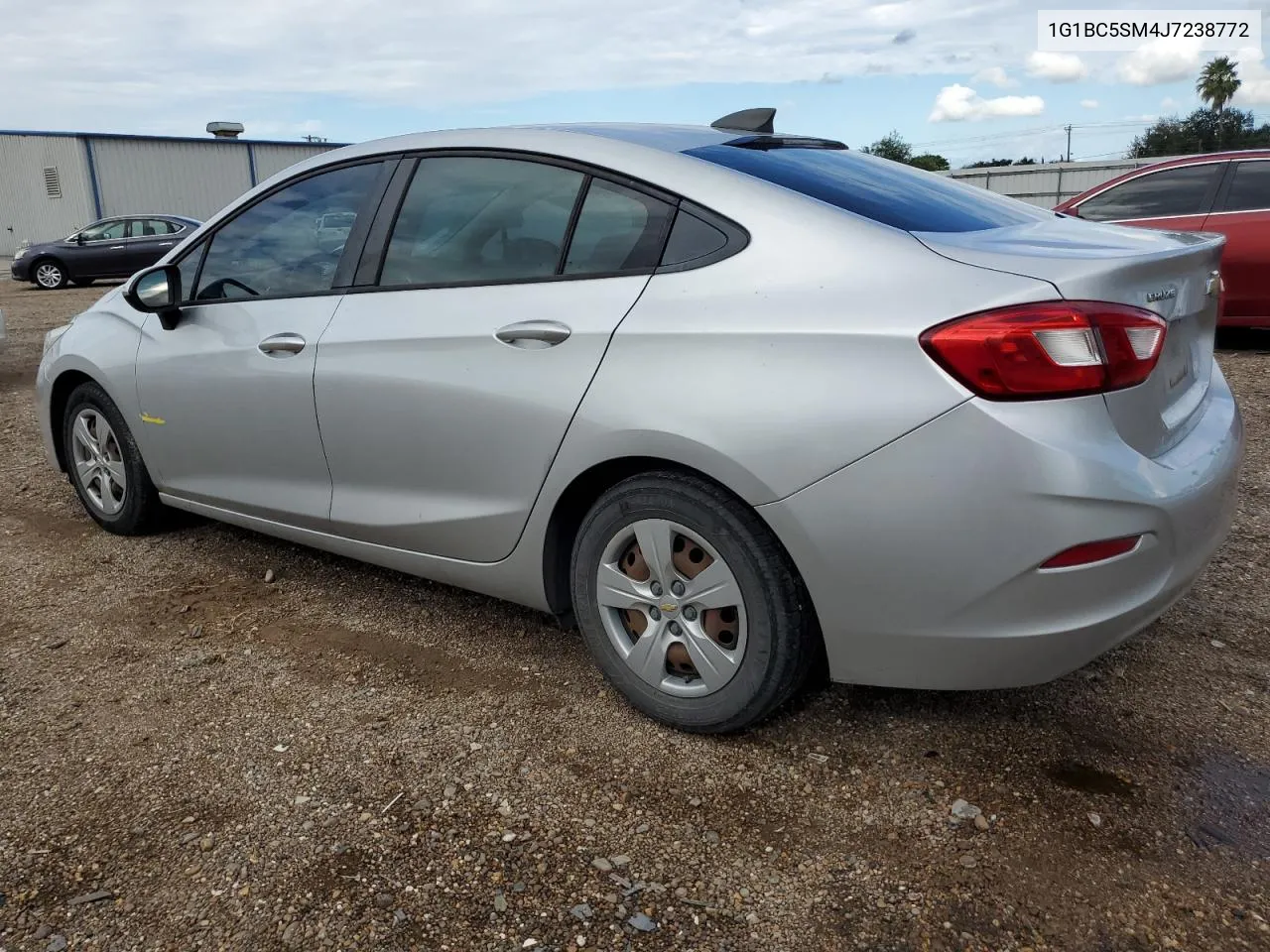 2018 Chevrolet Cruze Ls VIN: 1G1BC5SM4J7238772 Lot: 72576094