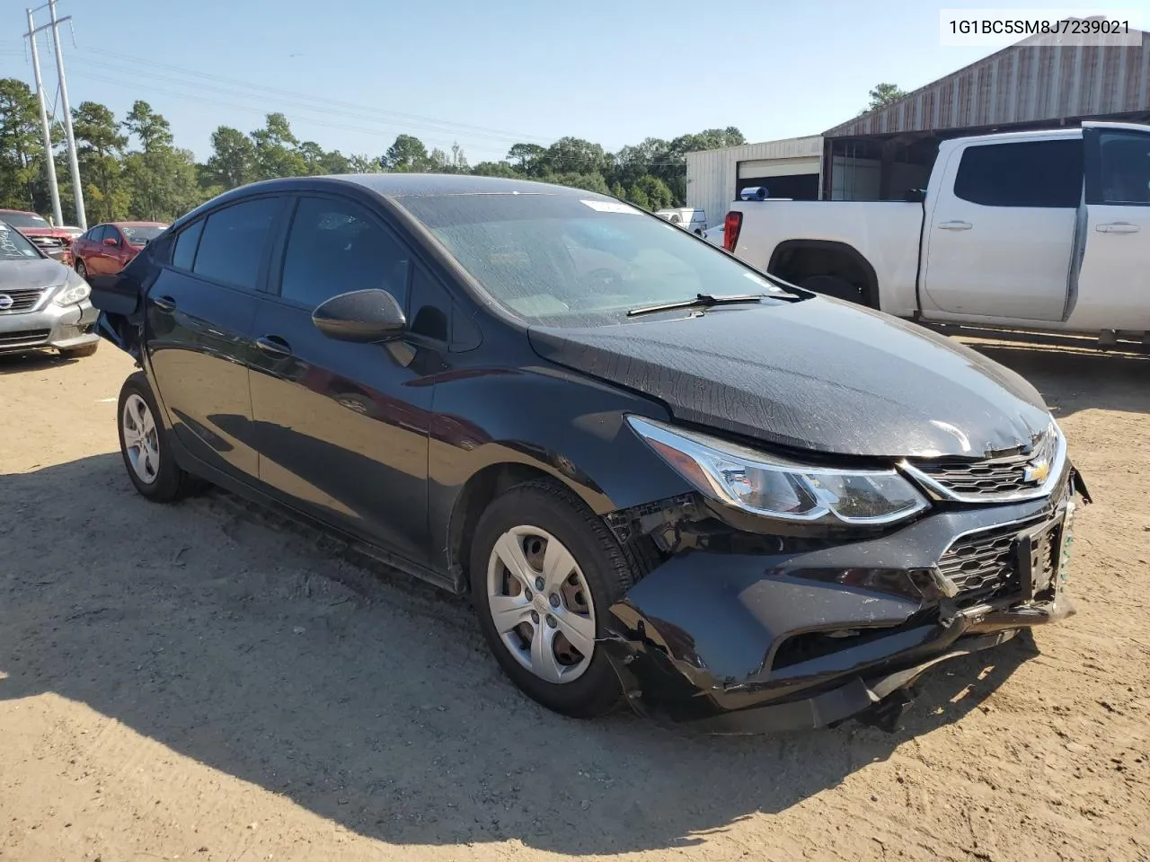 2018 Chevrolet Cruze Ls VIN: 1G1BC5SM8J7239021 Lot: 72625434