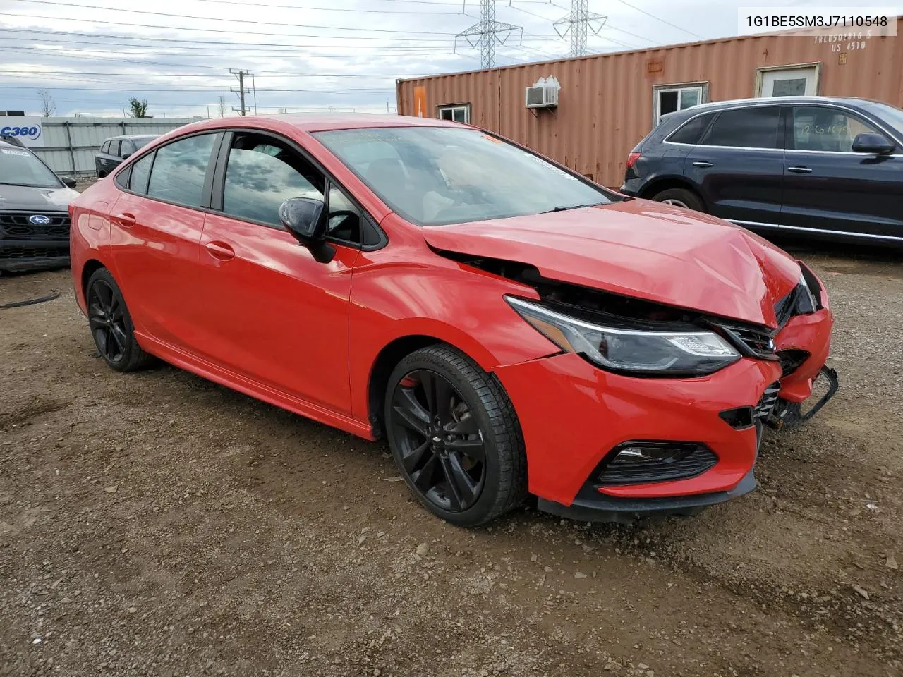 2018 Chevrolet Cruze Lt VIN: 1G1BE5SM3J7110548 Lot: 72656584