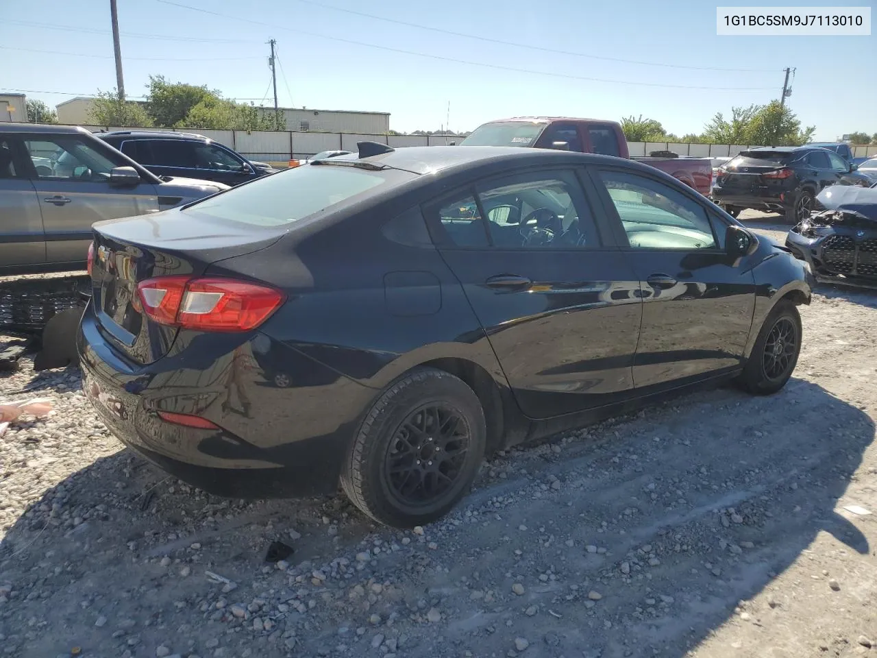 2018 Chevrolet Cruze Ls VIN: 1G1BC5SM9J7113010 Lot: 72723224