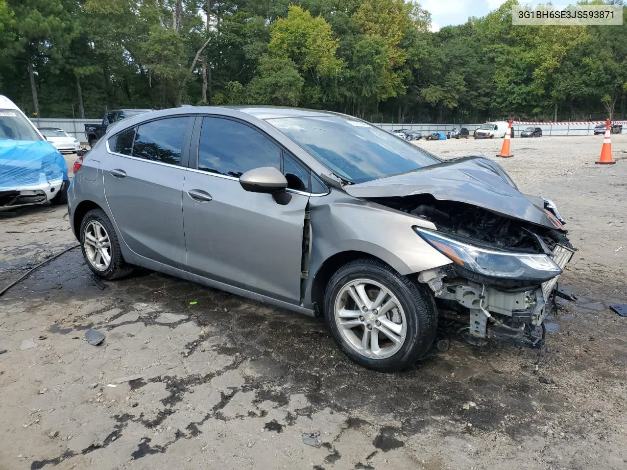 3G1BH6SE3JS593871 2018 Chevrolet Cruze Lt