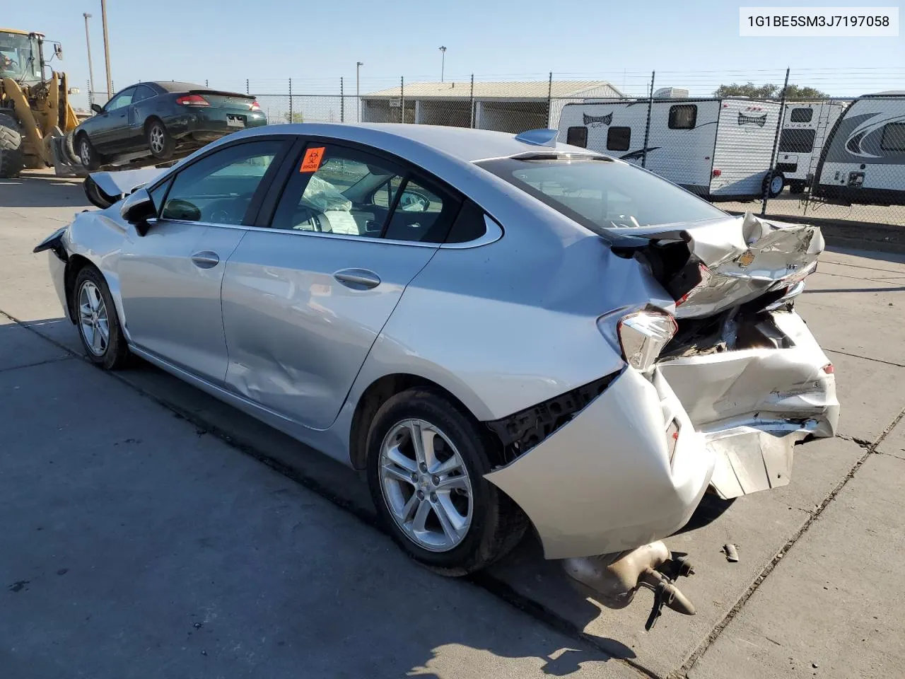 2018 Chevrolet Cruze Lt VIN: 1G1BE5SM3J7197058 Lot: 72854334