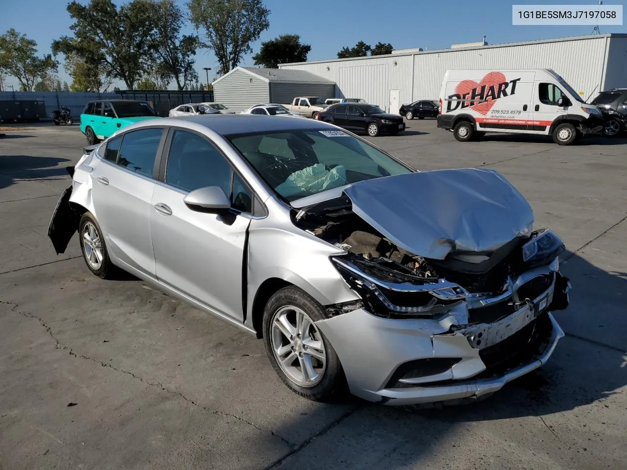 2018 Chevrolet Cruze Lt VIN: 1G1BE5SM3J7197058 Lot: 72854334