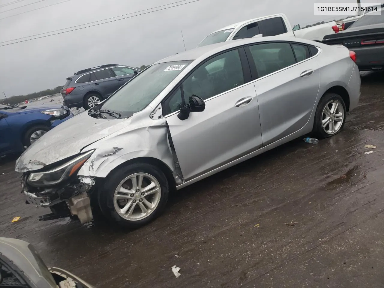 2018 Chevrolet Cruze Lt VIN: 1G1BE5SM1J7154614 Lot: 72939994