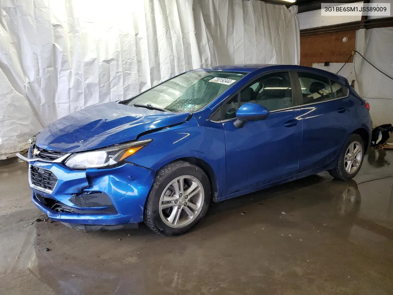 3G1BE6SM1JS589009 2018 Chevrolet Cruze Lt