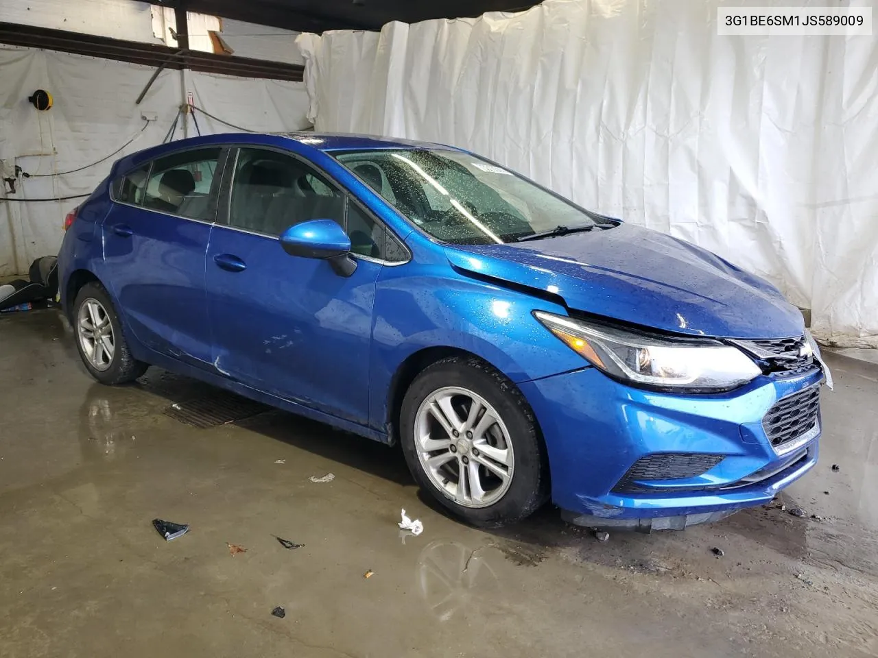 3G1BE6SM1JS589009 2018 Chevrolet Cruze Lt