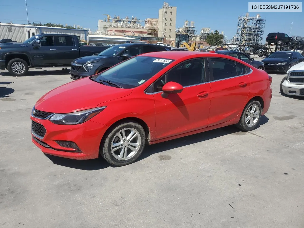 2018 Chevrolet Cruze Lt VIN: 1G1BE5SM2J7191736 Lot: 73191884