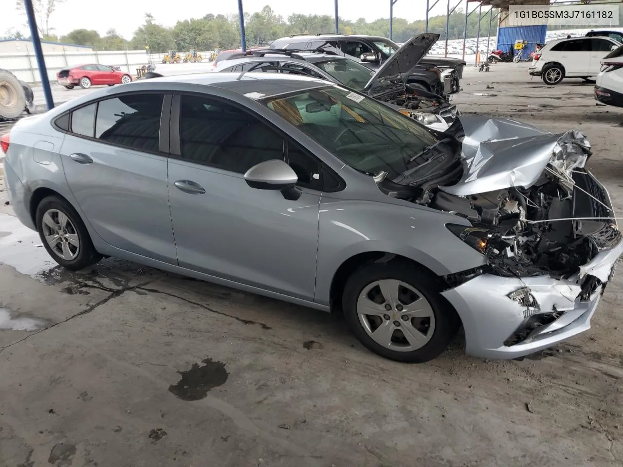 2018 Chevrolet Cruze Ls VIN: 1G1BC5SM3J7161182 Lot: 73196134