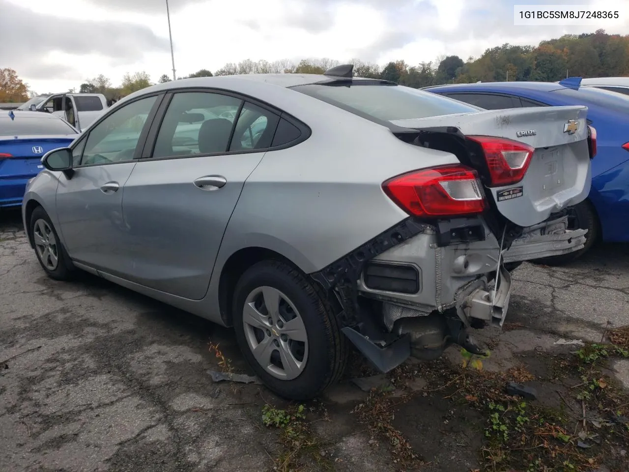 2018 Chevrolet Cruze Ls VIN: 1G1BC5SM8J7248365 Lot: 73208844