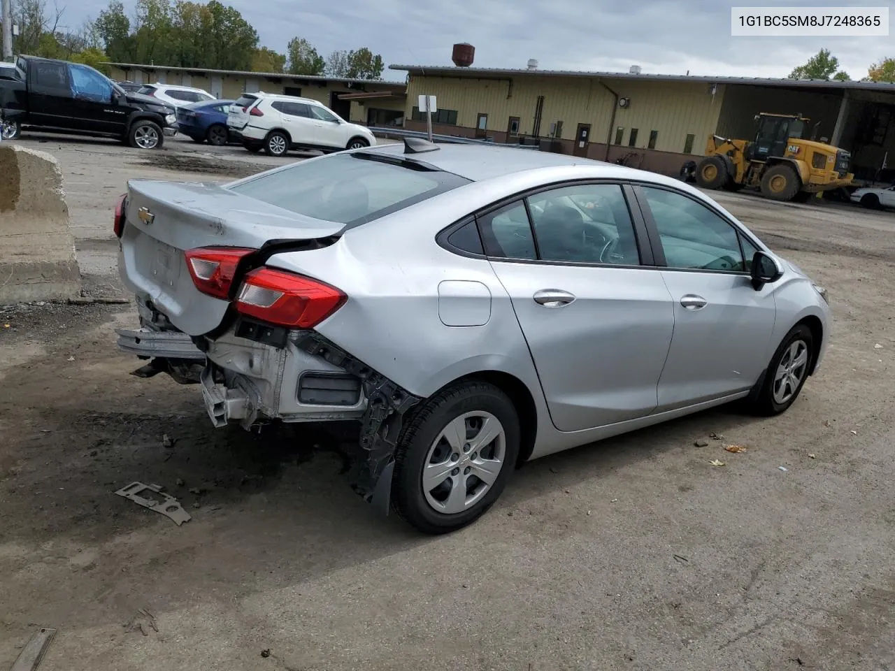 2018 Chevrolet Cruze Ls VIN: 1G1BC5SM8J7248365 Lot: 73208844