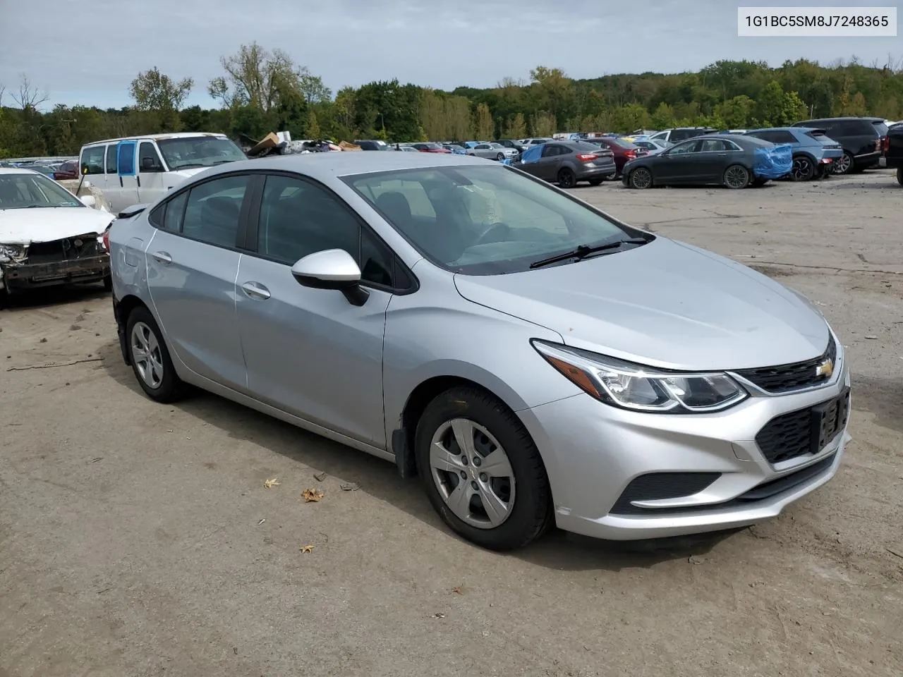 1G1BC5SM8J7248365 2018 Chevrolet Cruze Ls