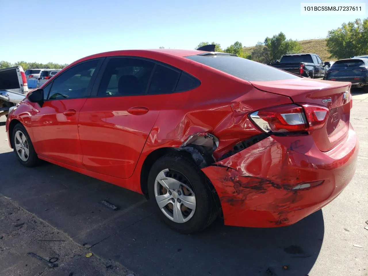 1G1BC5SM8J7237611 2018 Chevrolet Cruze Ls