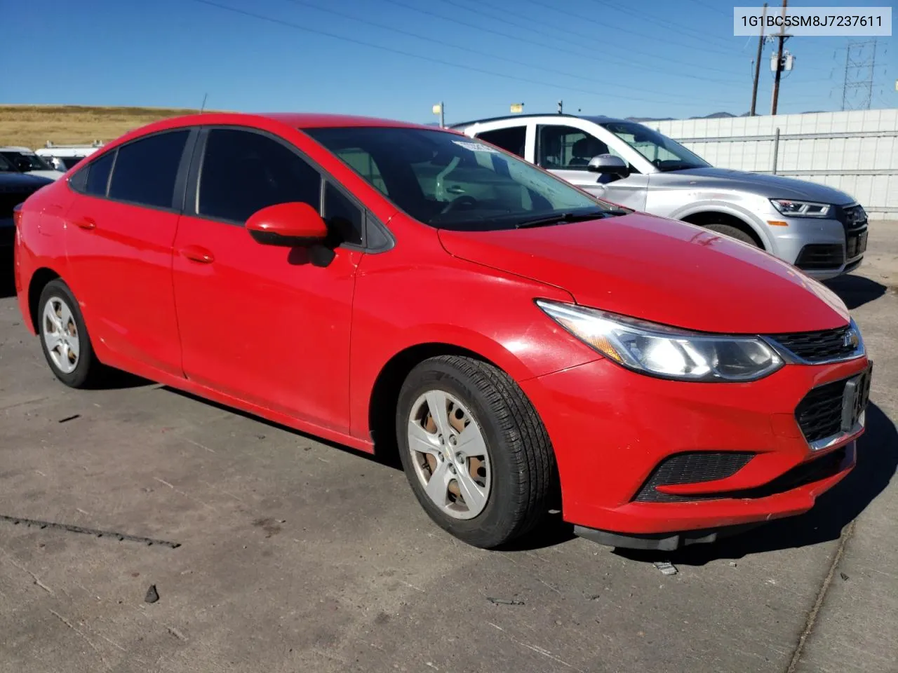 2018 Chevrolet Cruze Ls VIN: 1G1BC5SM8J7237611 Lot: 73238174