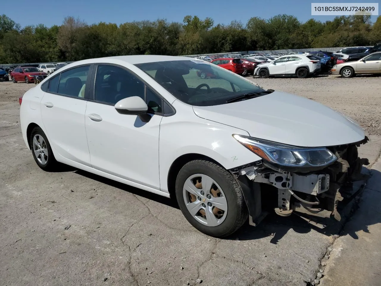 2018 Chevrolet Cruze Ls VIN: 1G1BC5SMXJ7242499 Lot: 73365314