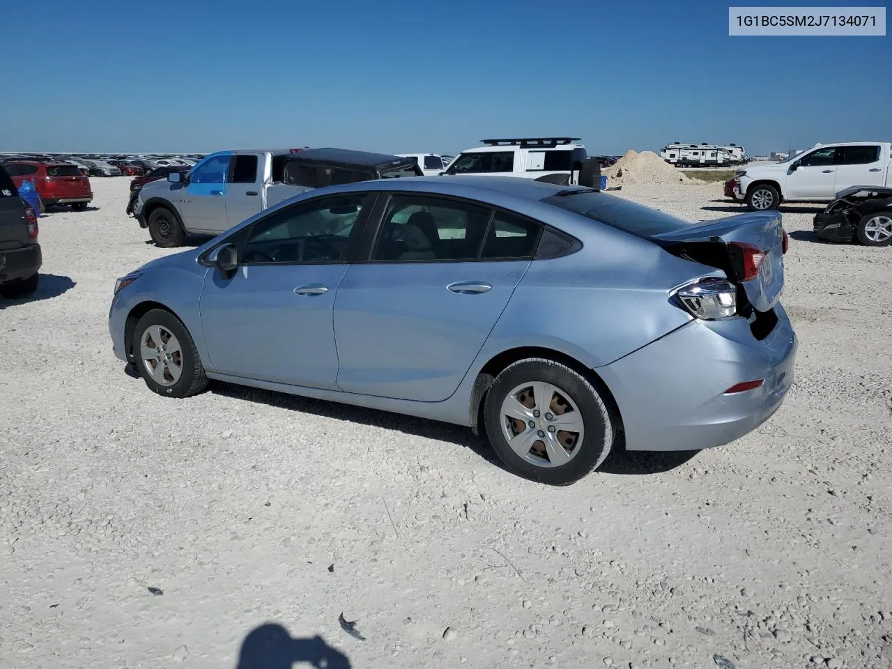 2018 Chevrolet Cruze Ls VIN: 1G1BC5SM2J7134071 Lot: 73378624