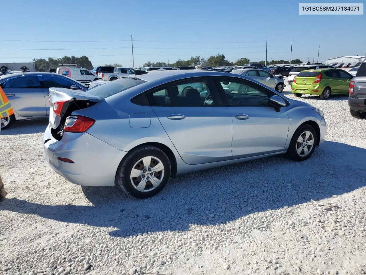 2018 Chevrolet Cruze Ls VIN: 1G1BC5SM2J7134071 Lot: 73378624