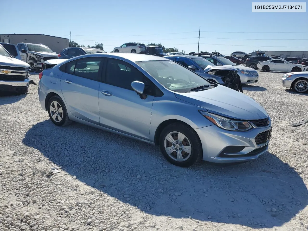 2018 Chevrolet Cruze Ls VIN: 1G1BC5SM2J7134071 Lot: 73378624