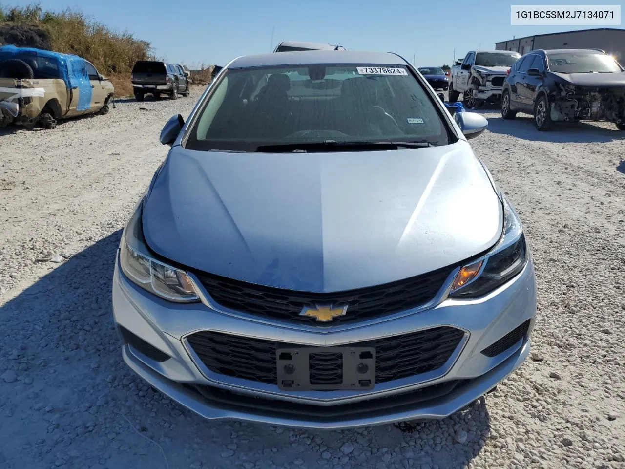 2018 Chevrolet Cruze Ls VIN: 1G1BC5SM2J7134071 Lot: 73378624