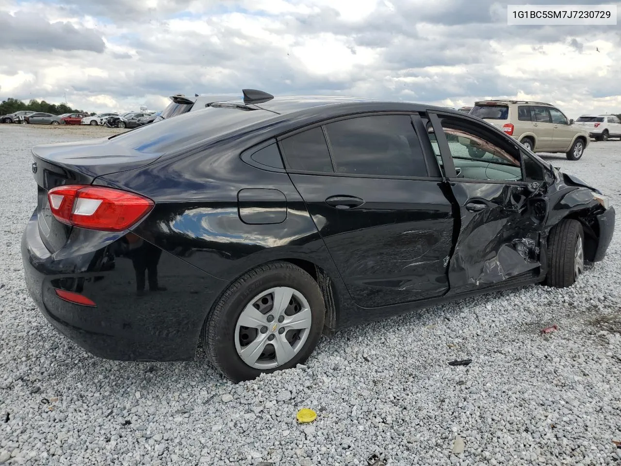 2018 Chevrolet Cruze Ls VIN: 1G1BC5SM7J7230729 Lot: 73461484