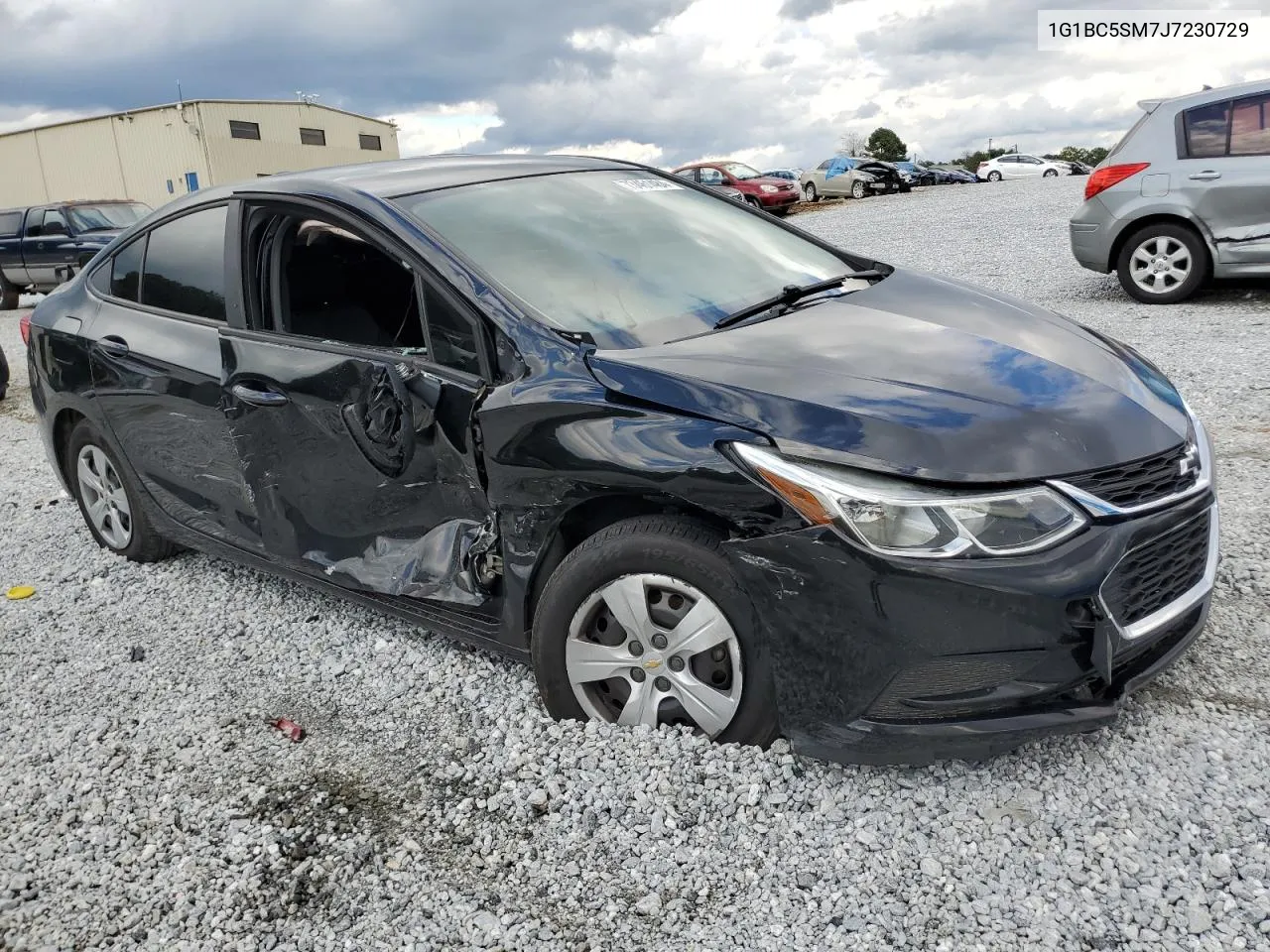 2018 Chevrolet Cruze Ls VIN: 1G1BC5SM7J7230729 Lot: 73461484