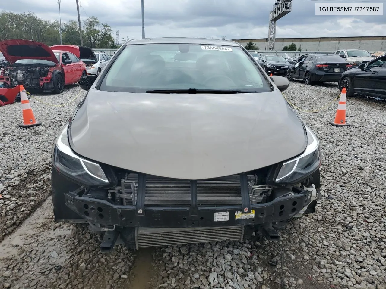 1G1BE5SM7J7247587 2018 Chevrolet Cruze Lt