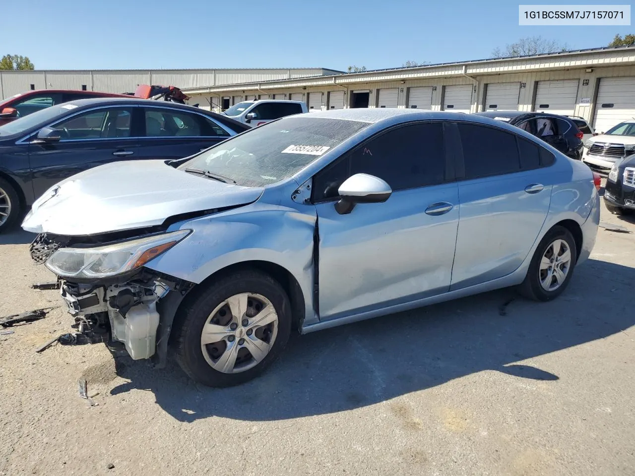 2018 Chevrolet Cruze Ls VIN: 1G1BC5SM7J7157071 Lot: 73557204