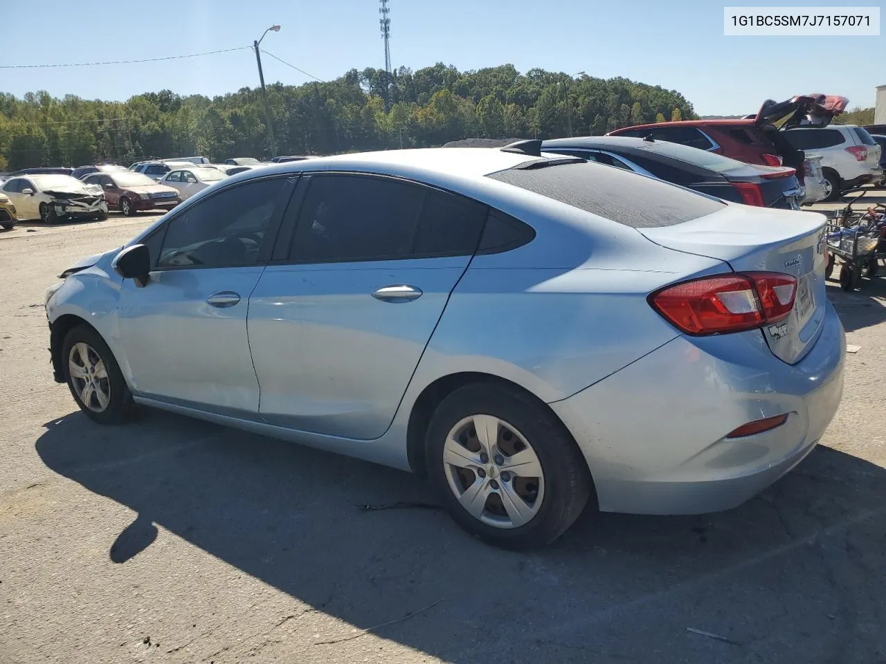 2018 Chevrolet Cruze Ls VIN: 1G1BC5SM7J7157071 Lot: 73557204