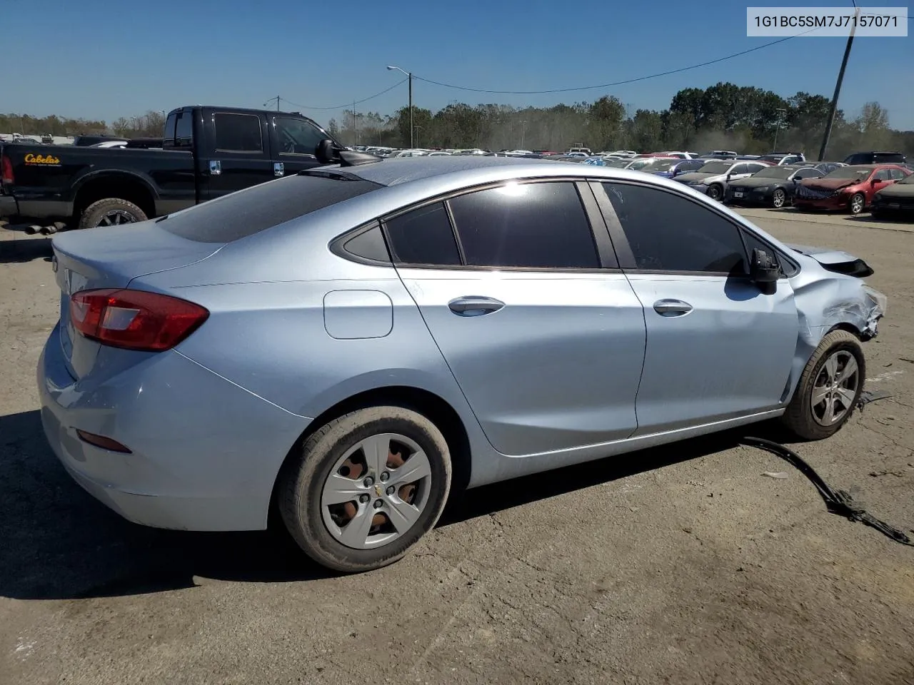 2018 Chevrolet Cruze Ls VIN: 1G1BC5SM7J7157071 Lot: 73557204