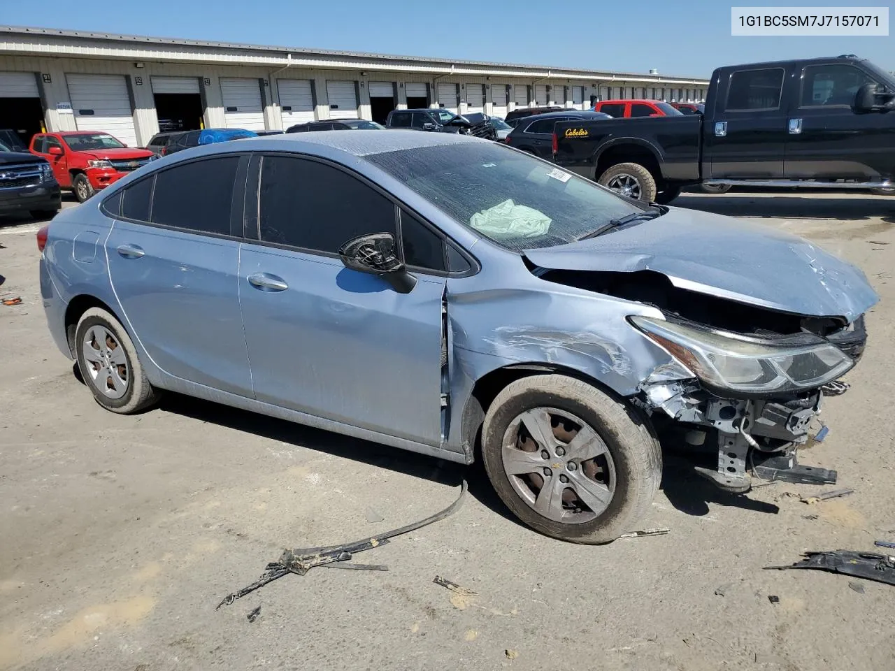 2018 Chevrolet Cruze Ls VIN: 1G1BC5SM7J7157071 Lot: 73557204