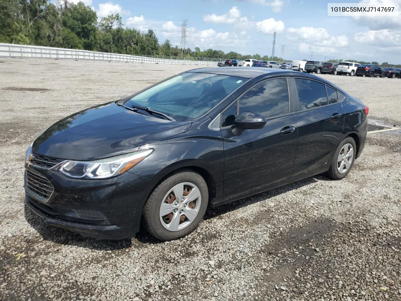 2018 Chevrolet Cruze Ls VIN: 1G1BC5SMXJ7147697 Lot: 73631944