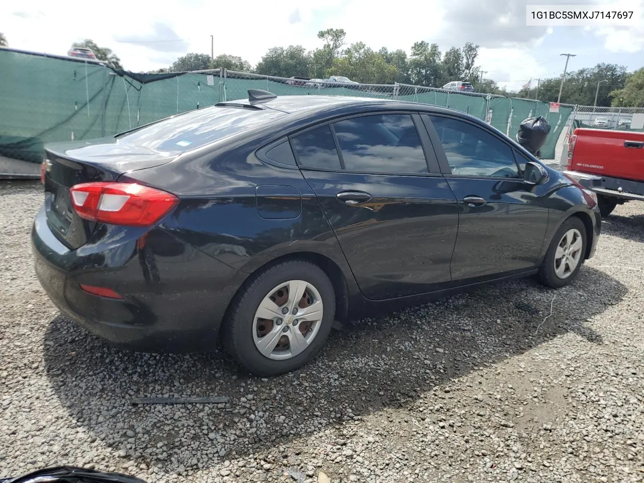 2018 Chevrolet Cruze Ls VIN: 1G1BC5SMXJ7147697 Lot: 73631944